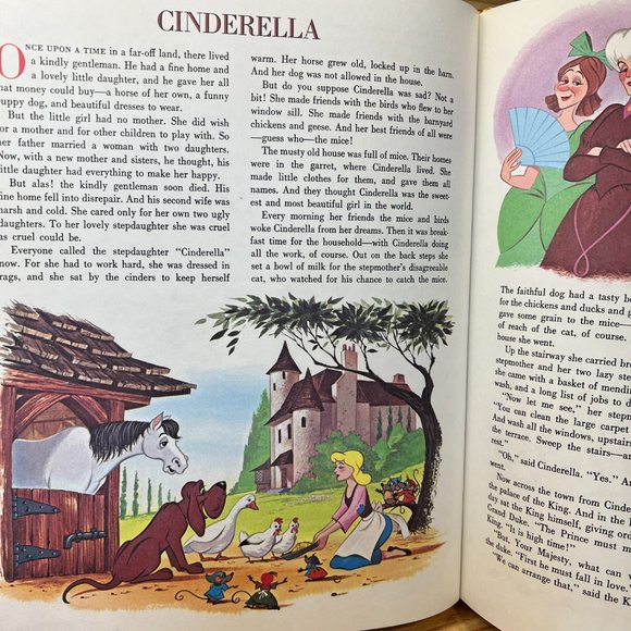 Vintage 1971 The New Walt Disney Treasury 10 Favorite Stories - Picture 5 of 12